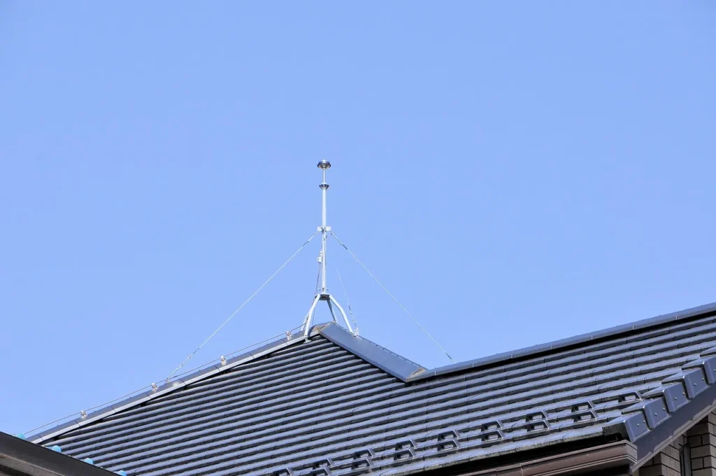 音楽家山田様邸|避雷球
